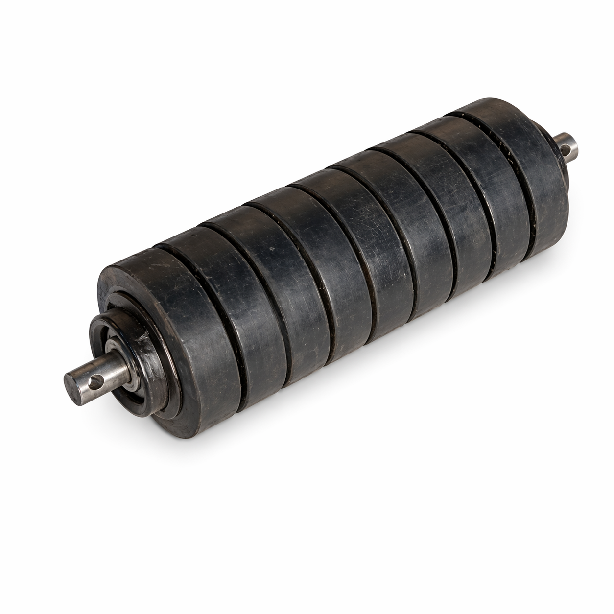 Smooth girland rollers, rubber