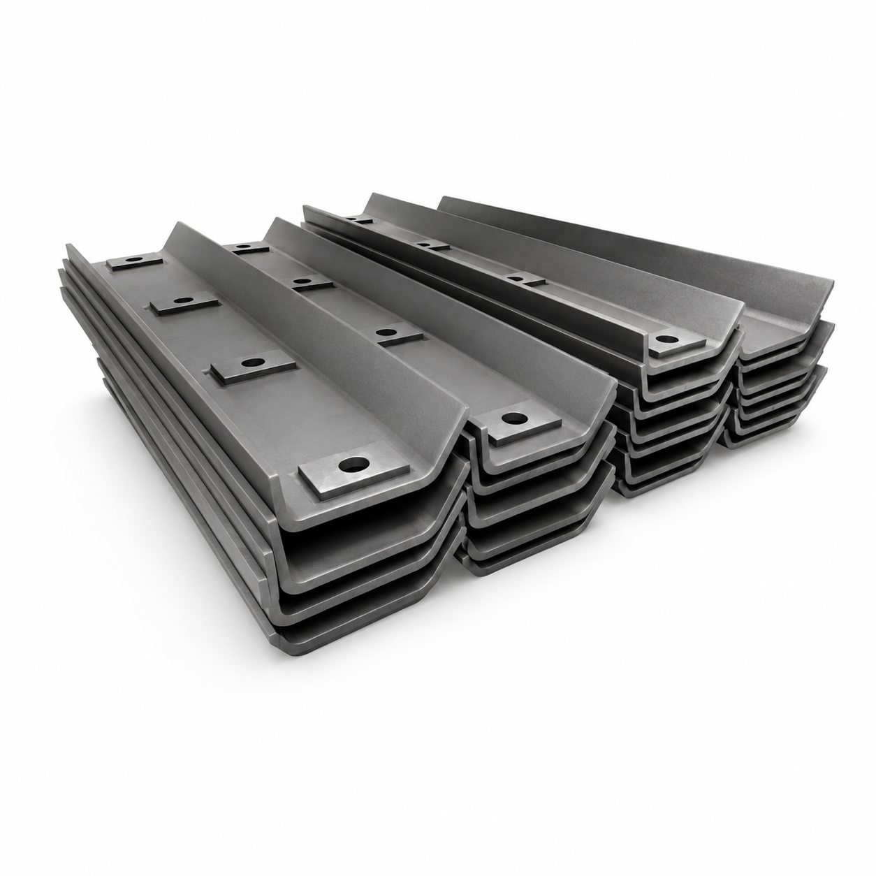Side clamping rail