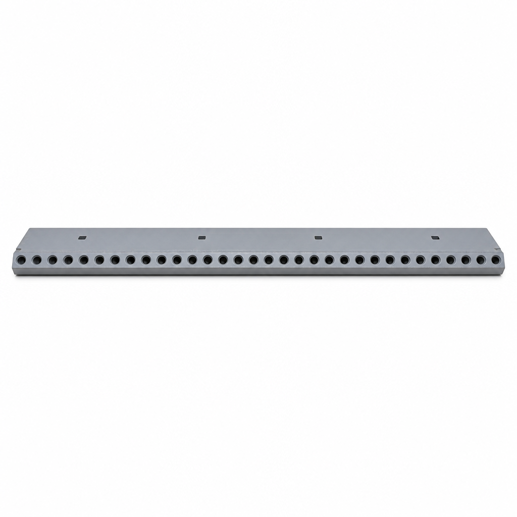 Carbide plate for pins 16x130x1220mm/305 45° – image 2