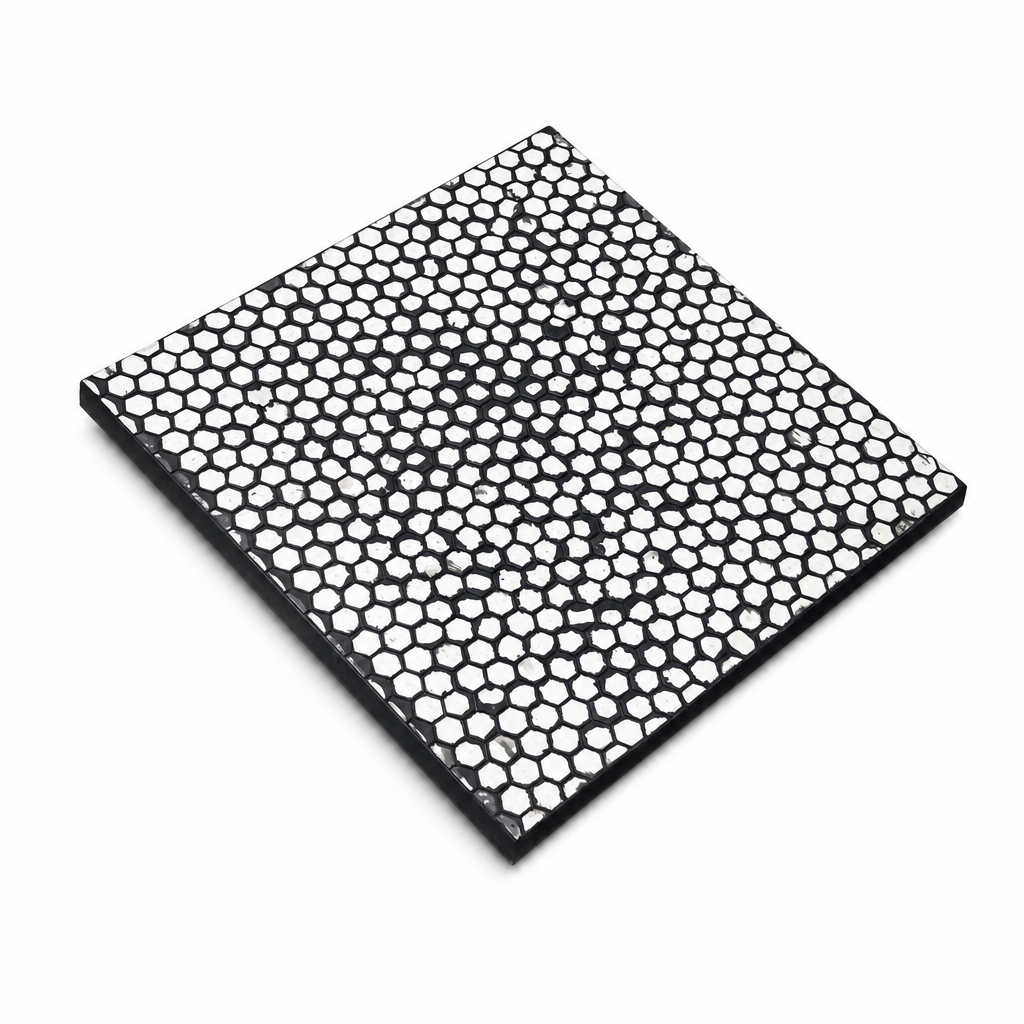 Ceramic plate 30x500x500 HEX – carbide products