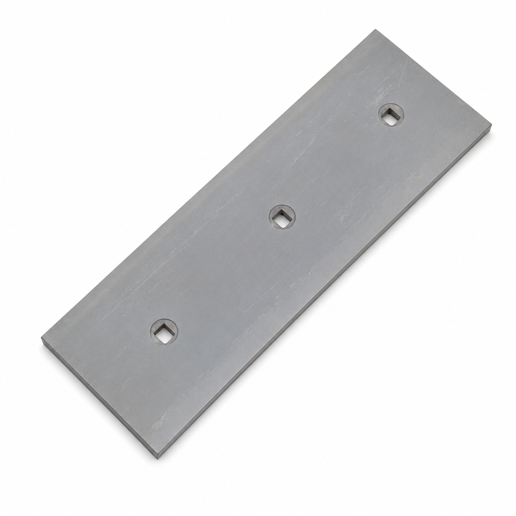 Wear blade HB500 20x200x626 – bolt-fastened brush edges