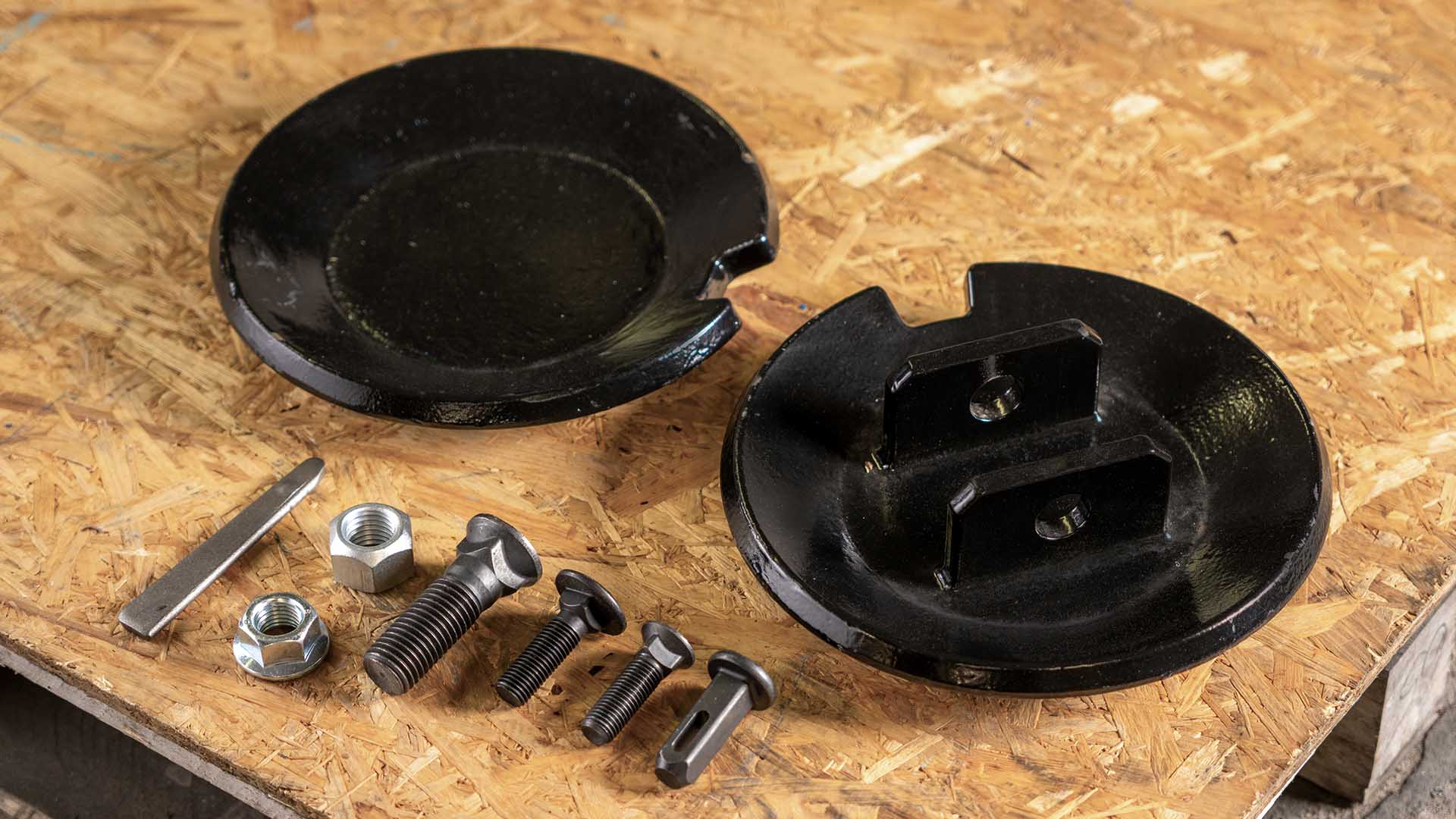 Plowing and fastening equipment