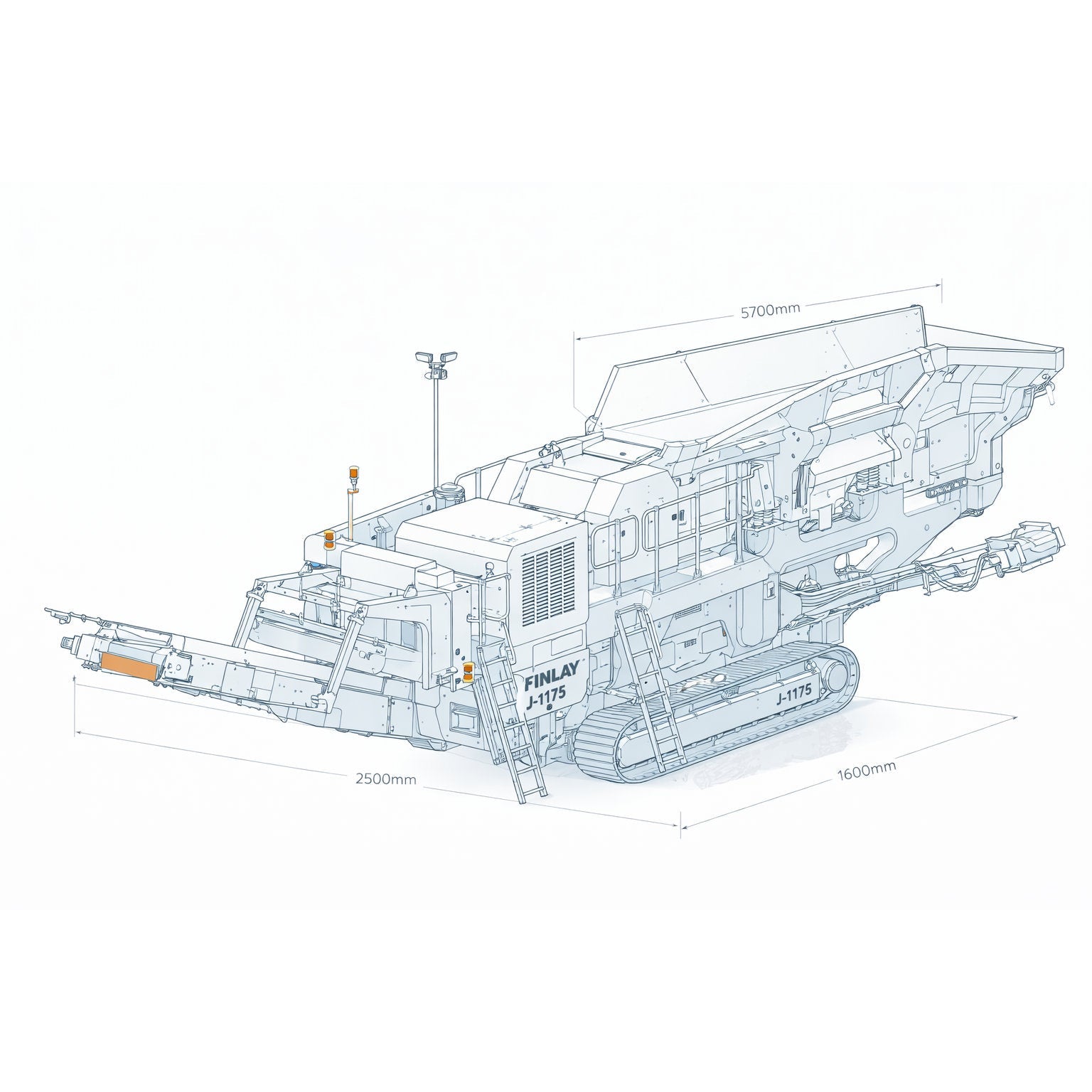 TEREX FINLAY J1175