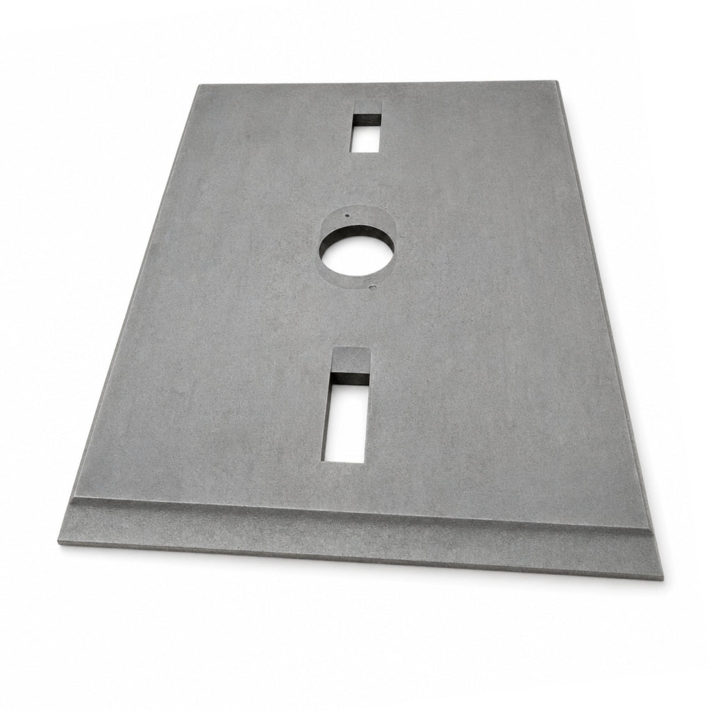 Back plate, s=6mm – Sandvik, Svedala JM-1208