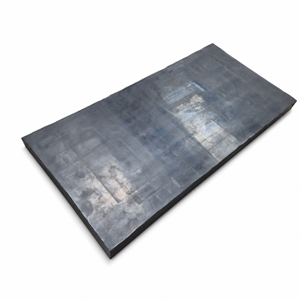 Rubber+steel element 75x750x1500 – wear resistant rubber and plank scrapers