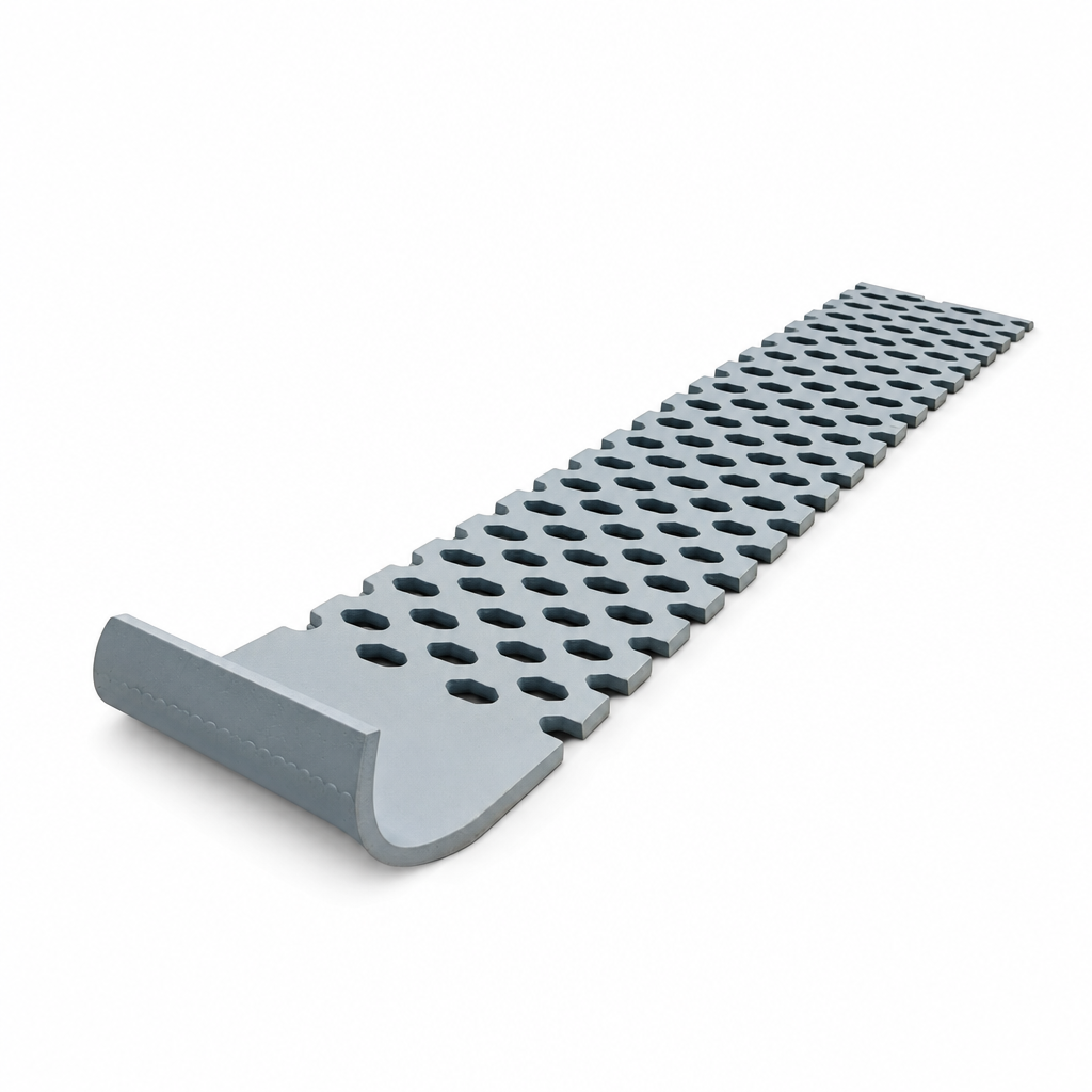 Ice scraper HB500 180x10x980/305mm returned ends