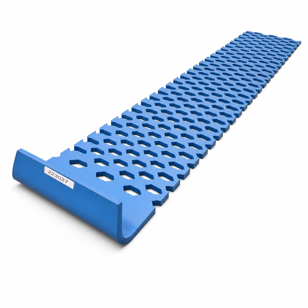Ice scraper HB500 240x10x1280/305mm returned ends