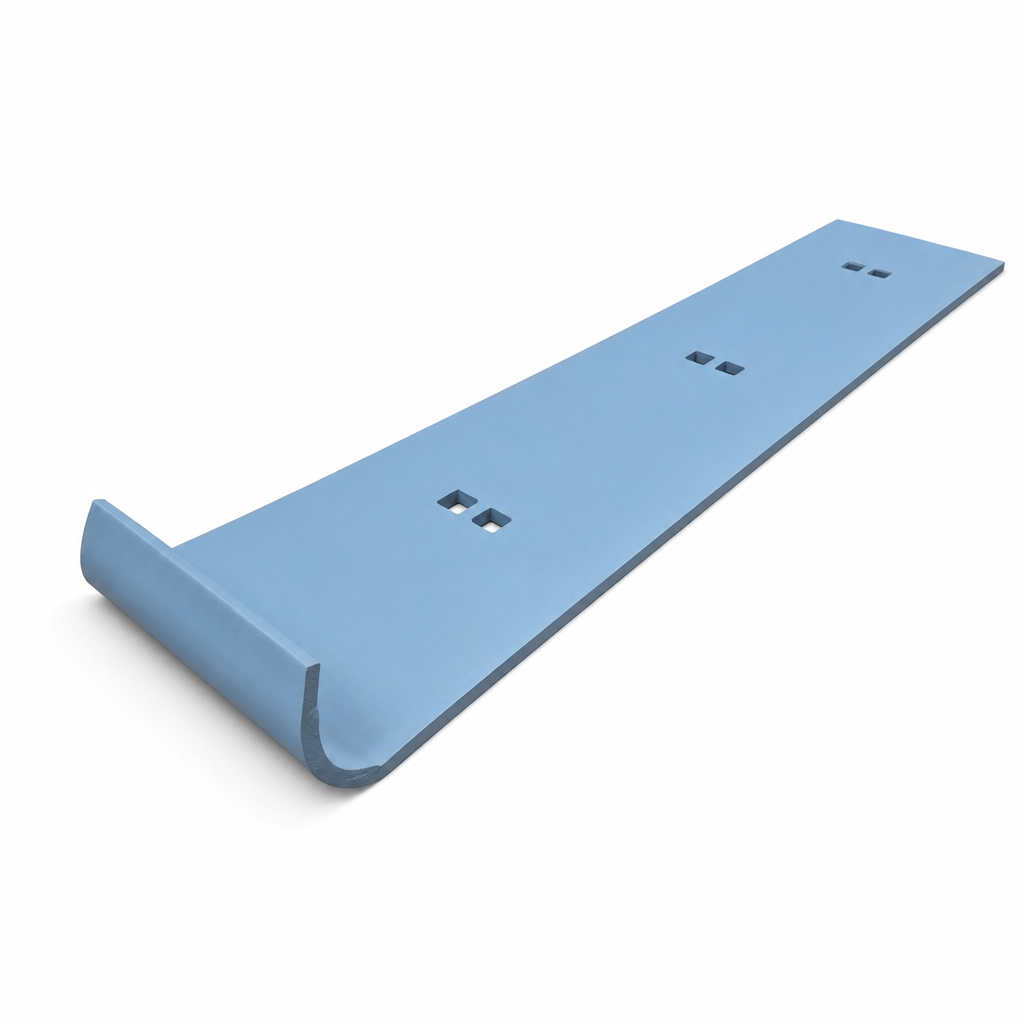 Flat edges 305mm returned ends 10x200x965