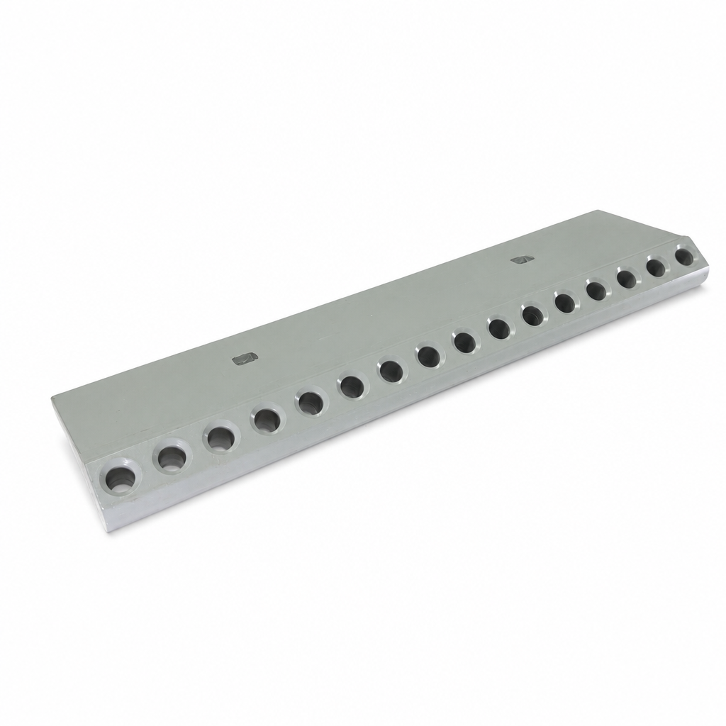Carbide plate for pins 16x130x610mm/305 45°