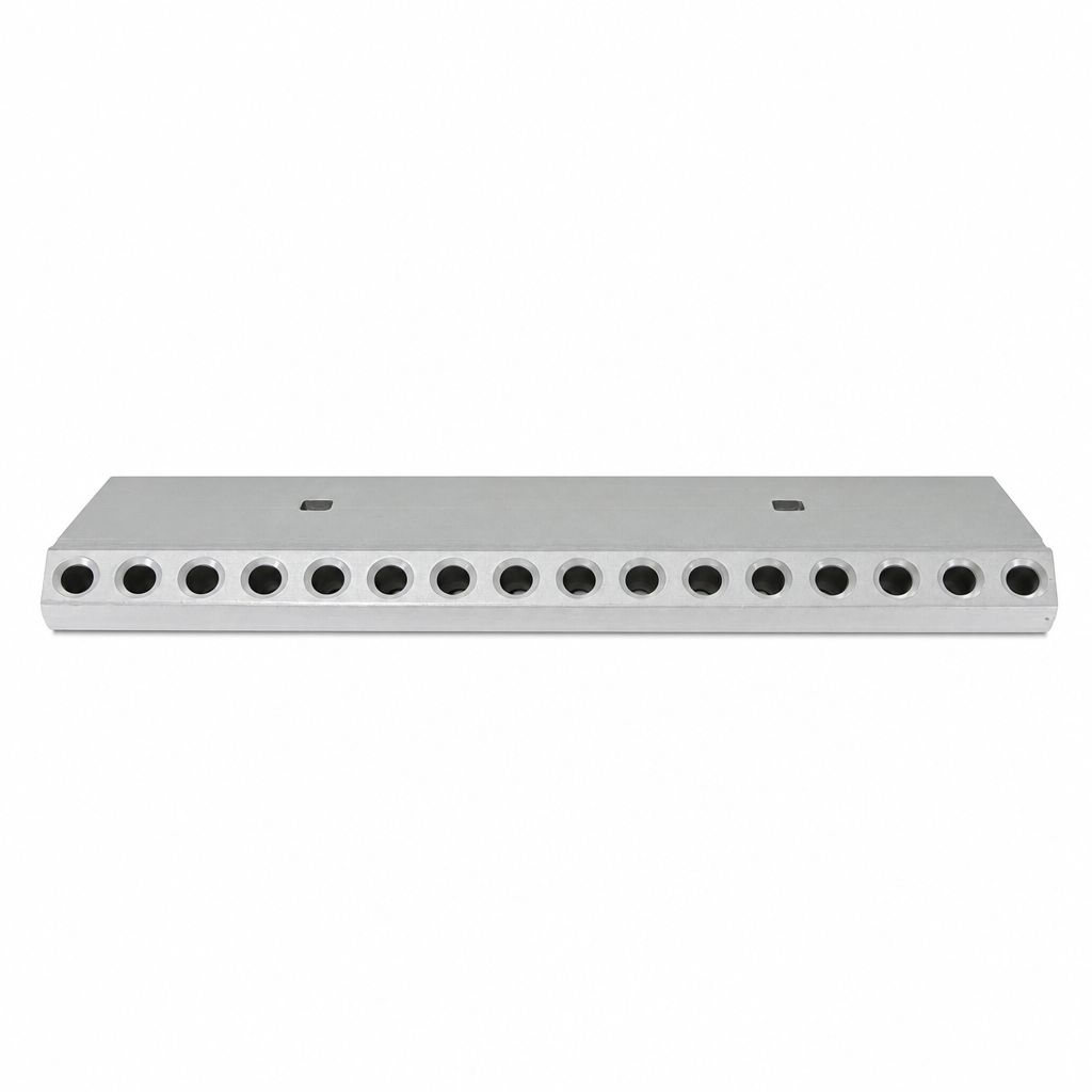 Carbide plate for pins 16x130x610mm/305 45° – image 2