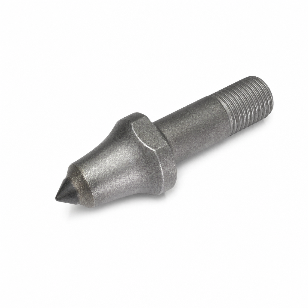 Carbide milling bit, nut locking – carbide pins