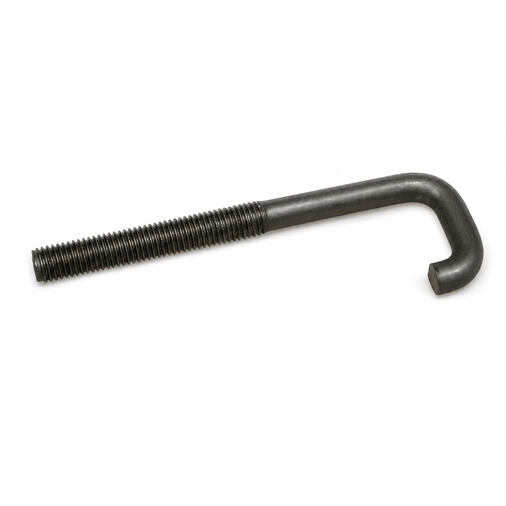 Hook bolt J 16x195 mm – hook bolts and washers