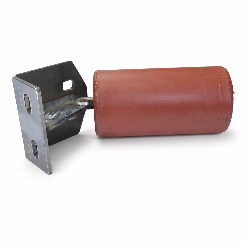 Roller holder and roll 50 deg. – smooth rollers, steel