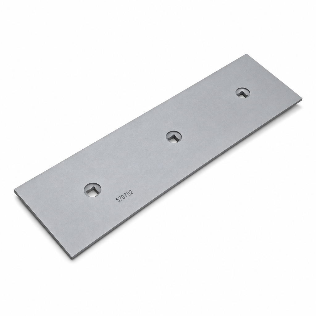 Wear blade HB500 20x200x686 – bolt-fastened brush edges