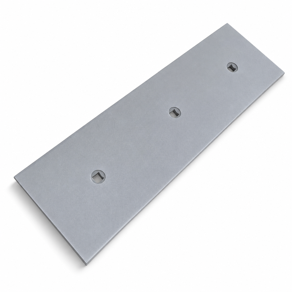 Wear blade HB500 16x220x744 – bolt-fastened brush edges