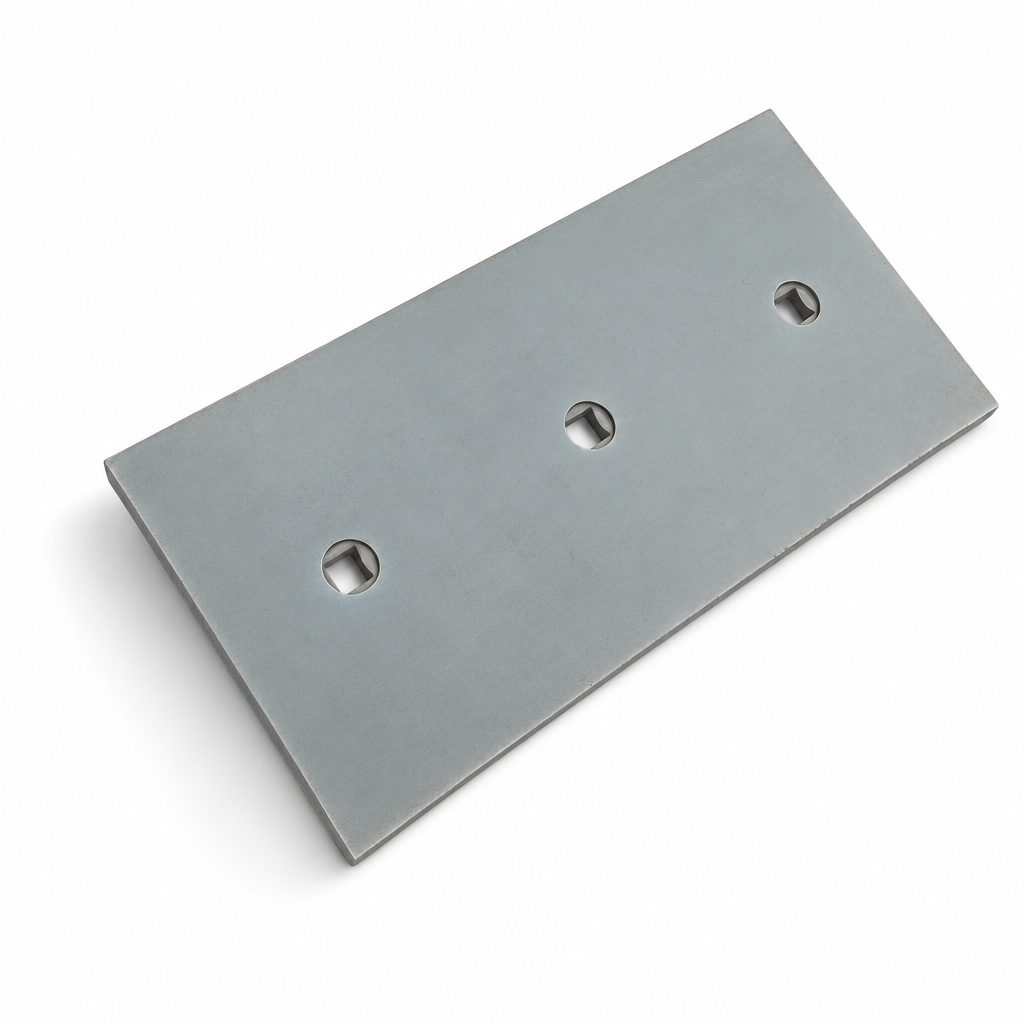 Wear blade HB500 25x320x626 – bolt-fastened brush edges