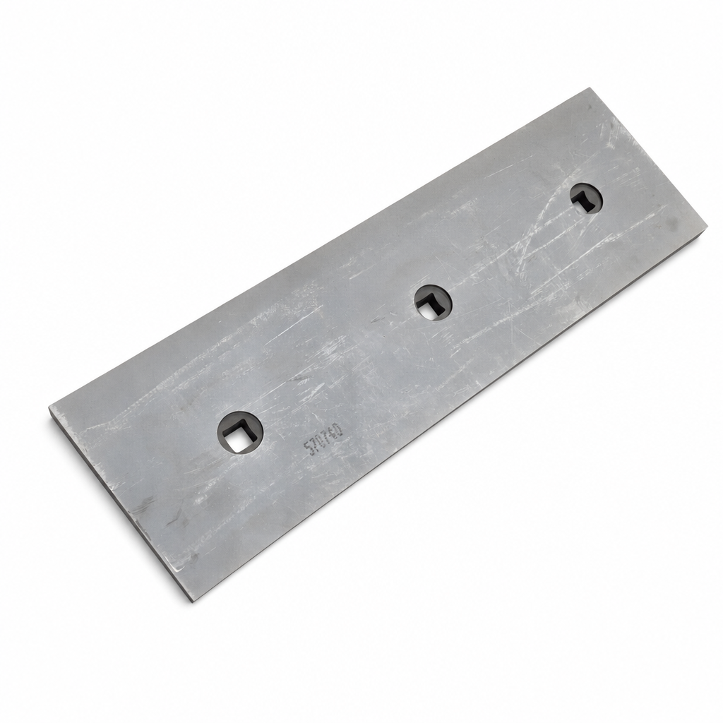 Wear blade HB500 25x200x626 – bolt-fastened brush edges