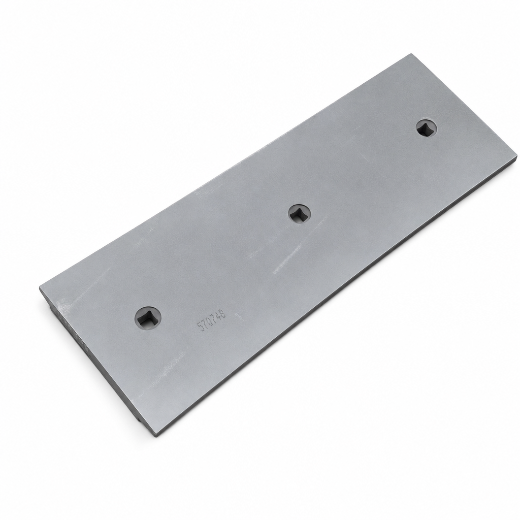 Wear blade HB500 25x220x626 – bolt-fastened brush edges