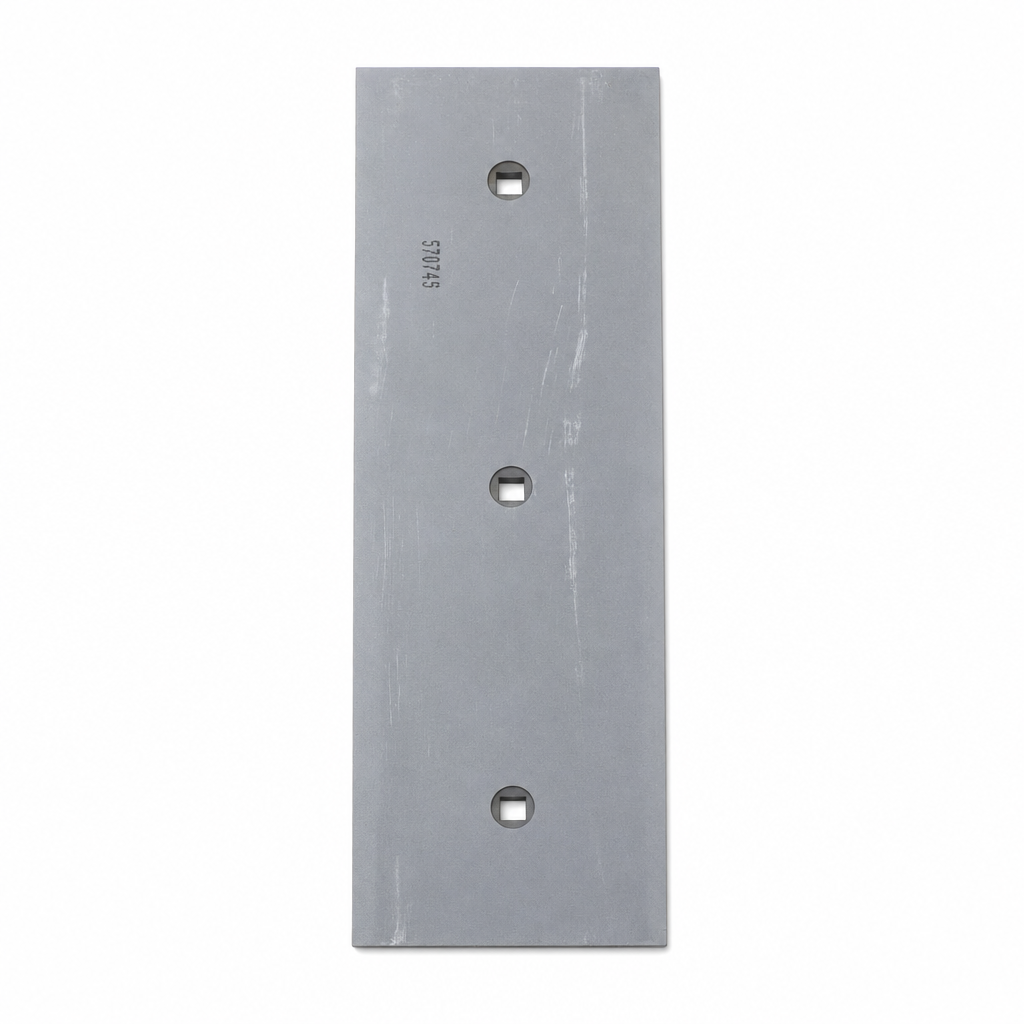 Wear blade HB500 25x220x666 – bolt-fastened brush edges – image 3