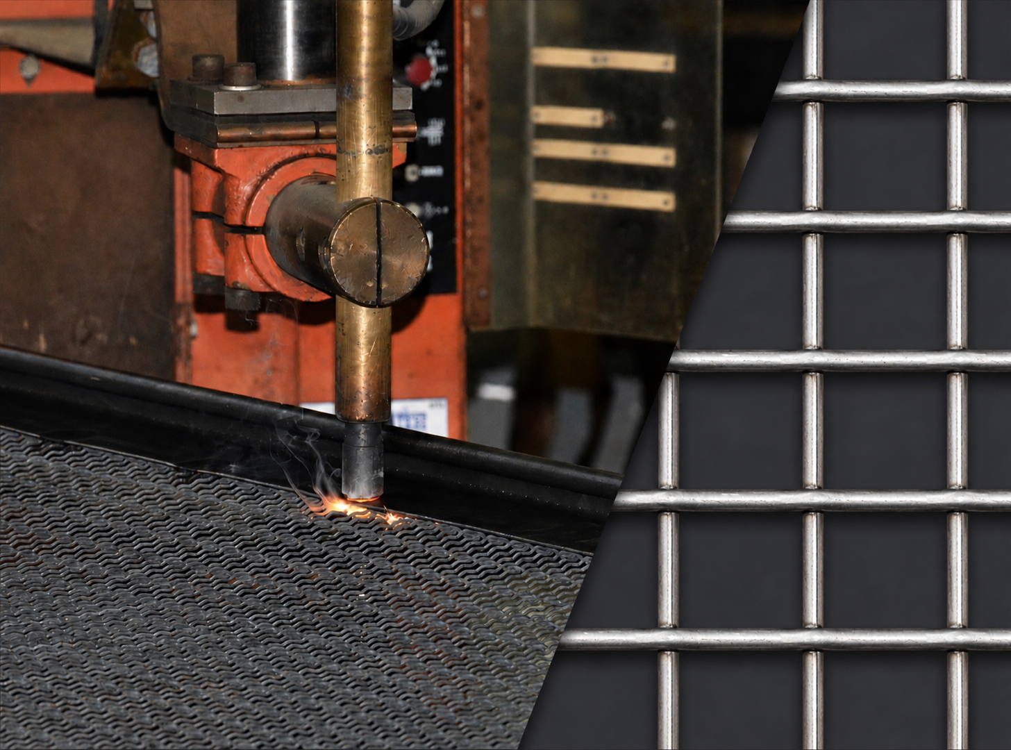 Wire screens, square holes